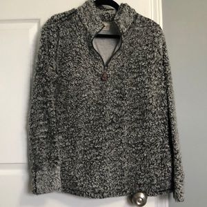 Sherpa quarter zip size large